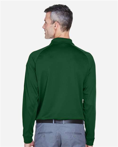 Harriton Men's Advantage Long Sleeve Tactical Polo M211L