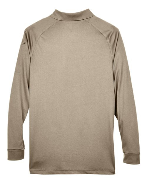 Harriton Men's Advantage Long Sleeve Tactical Polo M211L