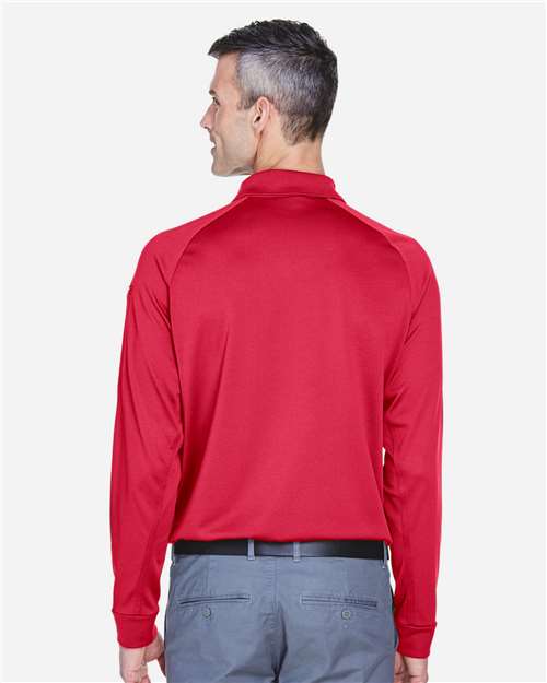 Harriton Men's Advantage Long Sleeve Tactical Polo M211L