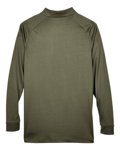 Harriton Men's Advantage Long Sleeve Tactical Polo M211L