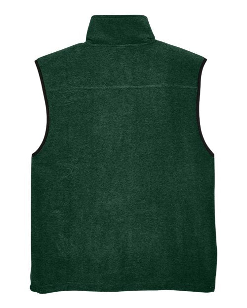 Harriton Unisex Fleece Full-Zip Vest M985