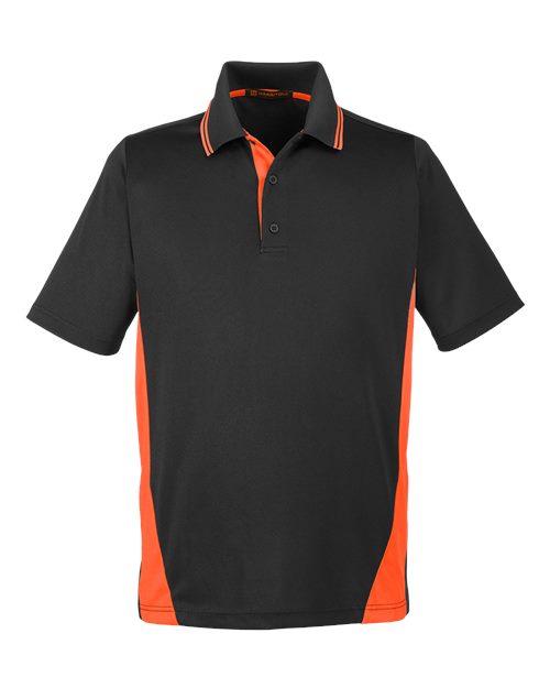Harriton Men's Flash Snag Protection Plus IL Colorblock Polo M386