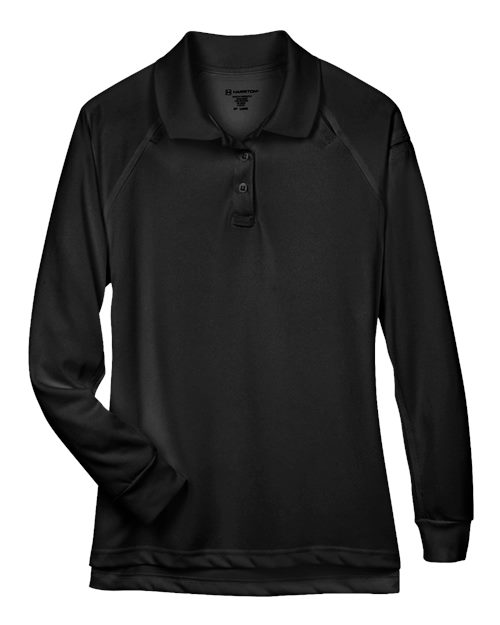 Harriton Women's Advantage Long Sleeve Tactical Polo M211LW