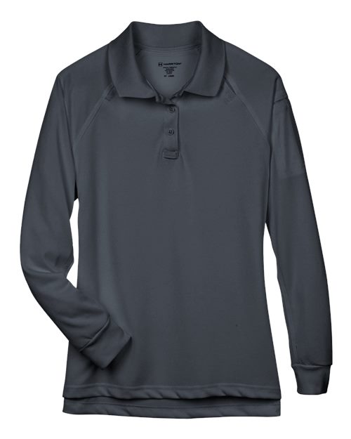 Harriton Women's Advantage Long Sleeve Tactical Polo M211LW
