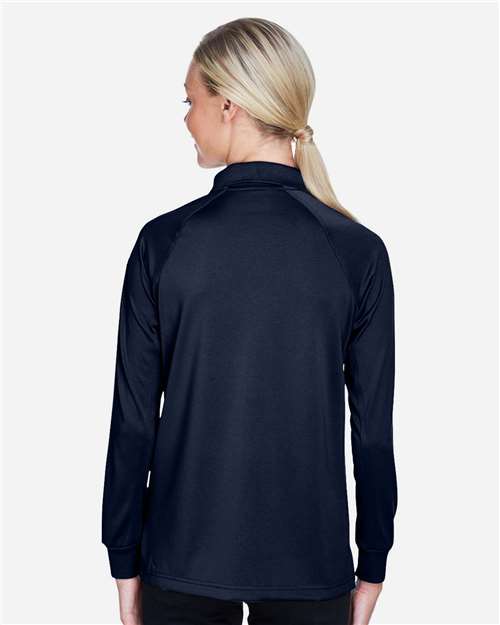 Harriton Women's Advantage Long Sleeve Tactical Polo M211LW
