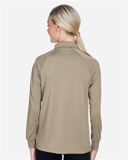 Harriton Women's Advantage Long Sleeve Tactical Polo M211LW