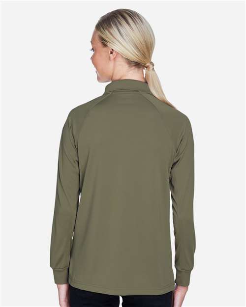 Harriton Women's Advantage Long Sleeve Tactical Polo M211LW