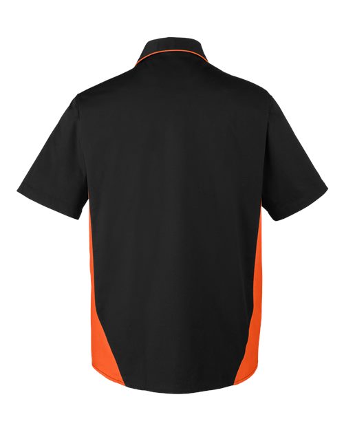 Harriton Men's Flash IL Colorblock Shirt M586