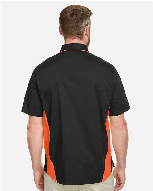 Harriton Men's Flash IL Colorblock Shirt M586