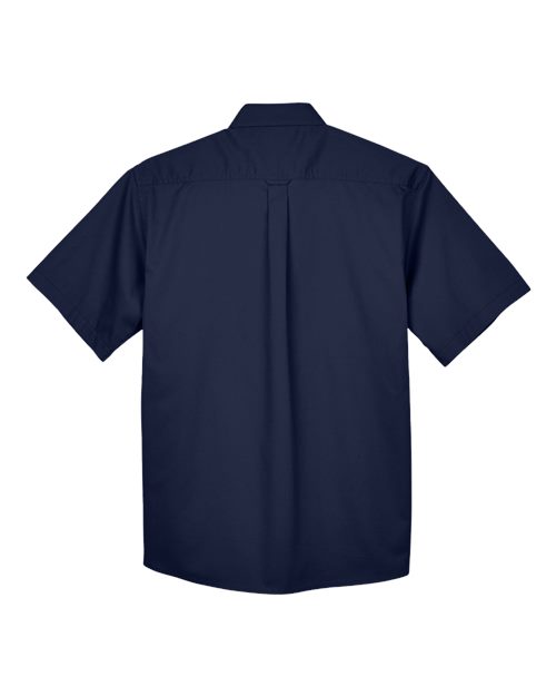 Harriton Men's Easy Blend™ Twill Dress Shirt with Stain-Release M500S
