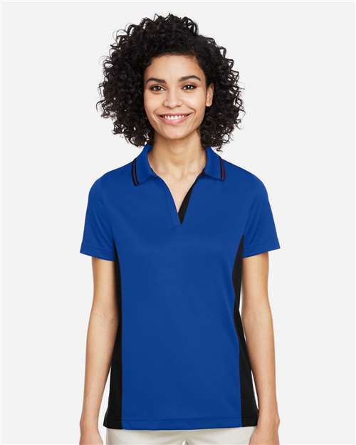 Harriton Women's Flash Snag Protection Plus IL Colorblock Polo M386W