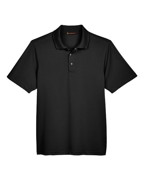 Harriton Men's Advantage Snag Protection Plus IL Snap Placket Polo M345