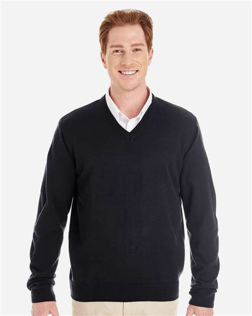 Harriton Men's Pilbloc™ V-Neck Sweater M420