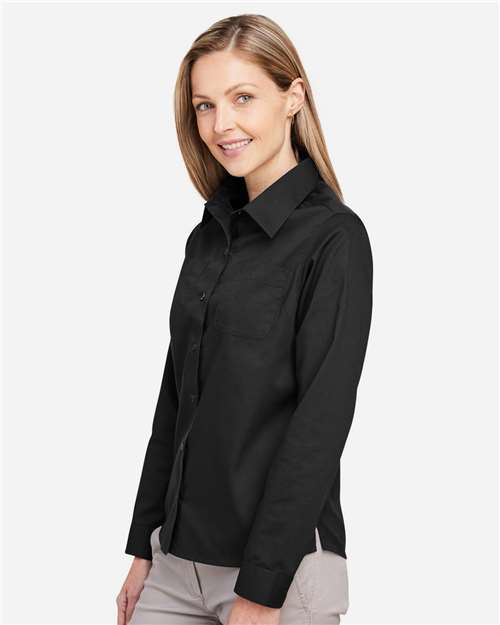 Harriton Women's Advantage IL Workshirt M585LW