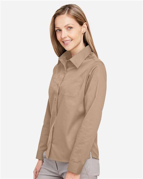 Harriton Women's Advantage IL Workshirt M585LW
