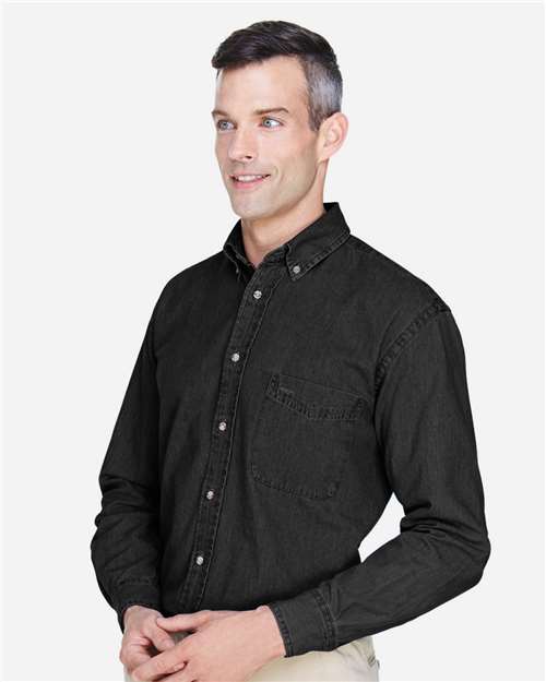 Harriton Men's Denim Shirt M550