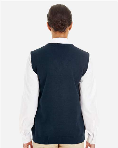 Harriton Women's Pilbloc™ V-Neck Sweater Vest M415W
