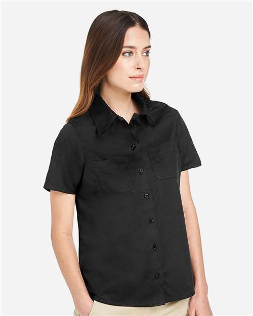 Harriton Women's Advantage IL Short Sleeve Dress Shirt M585W