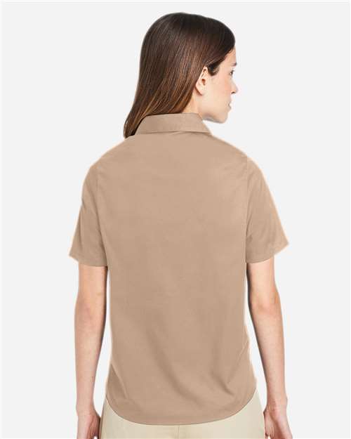 Harriton Women's Advantage IL Short Sleeve Dress Shirt M585W