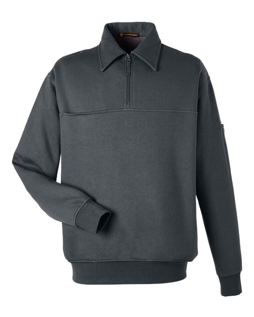 Harriton Unisex ClimaBloc™ Heavyweight Tactical Quarter-Zip Pullover M712