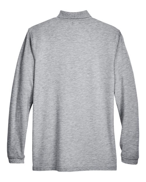 Harriton Men's Easy Blend™ Long Sleeve Polo M265L