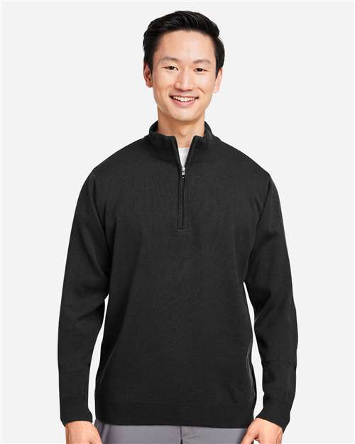Harriton Unisex Pilbloc™ Quarter-Zip Pullover Sweater M421