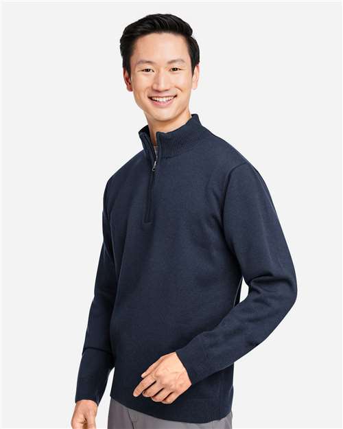 Harriton Unisex Pilbloc™ Quarter-Zip Pullover Sweater M421
