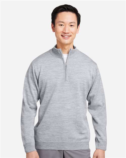 Harriton Unisex Pilbloc™ Quarter-Zip Pullover Sweater M421