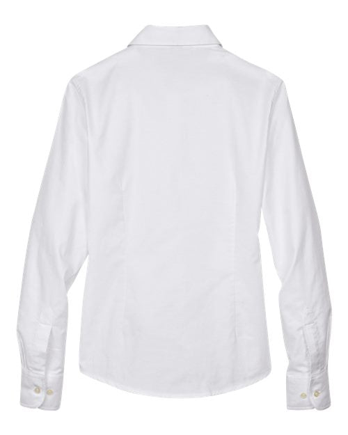 Harriton Women's Long Sleeve Oxford Dress Shirt M600W