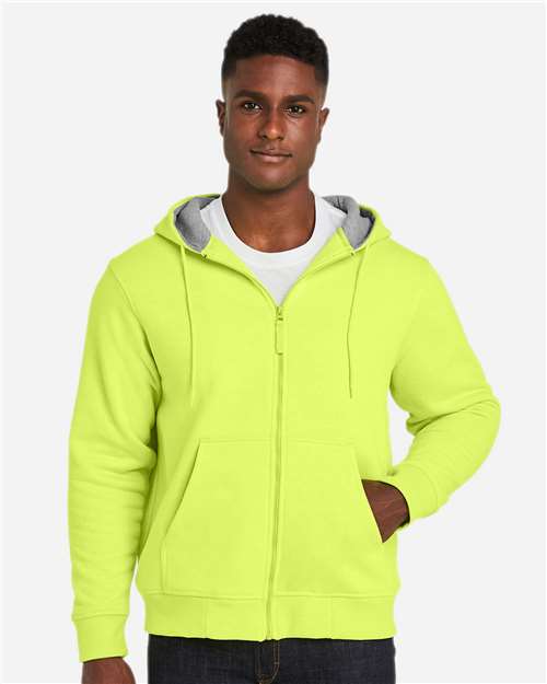 Harriton Unisex Tall ClimaBloc™ Lined Heavyweight Hooded Sweatshirt M711T