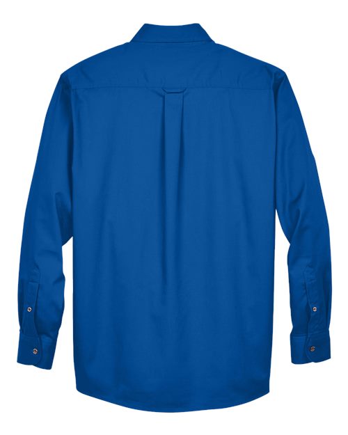 Harriton Men's Tall Easy Blend™ Twill Dress Shirt M500T