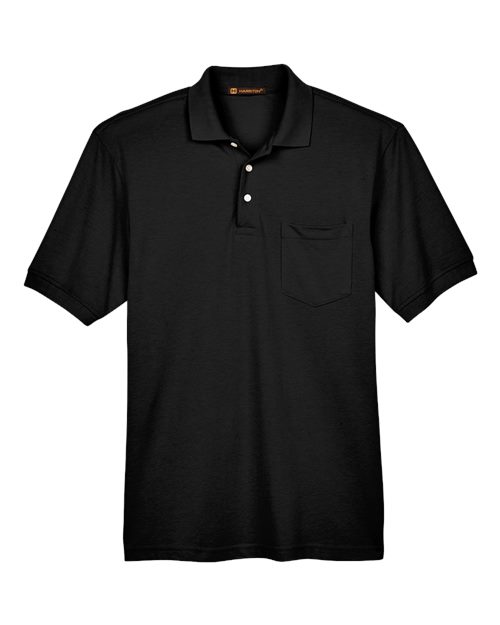 Harriton Men's Easy Blend™ Polo with Pocket M265P