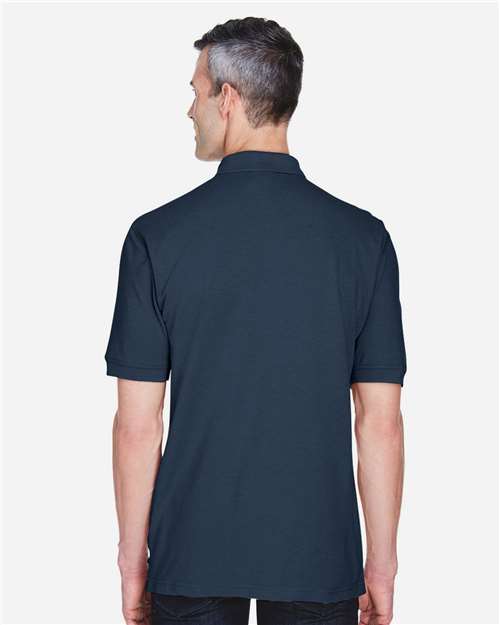 Harriton Men's Easy Blend™ Polo with Pocket M265P