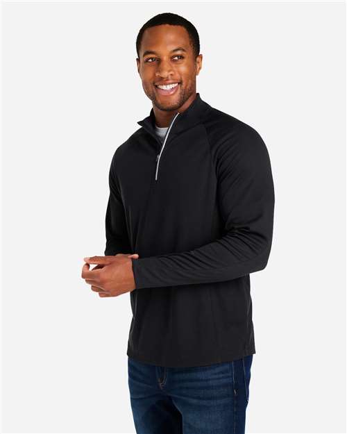CORE365 Men's Origin Performance Pique Quarter-Zip Pullover CE418