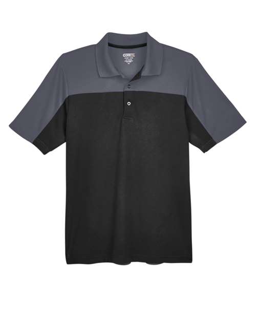 CORE365 Men's Balance Colorblock Performance Piqué Polo CE101