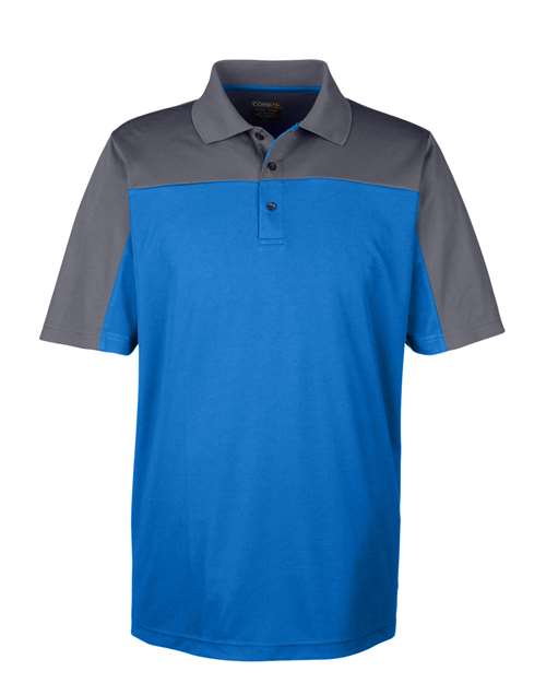 CORE365 Men's Balance Colorblock Performance Piqué Polo CE101