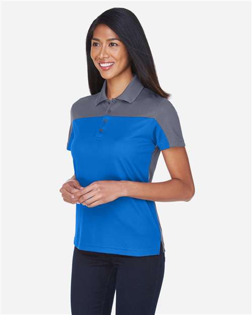 CORE365 Women's Balance Colorblock Performance Piqué Polo CE101W