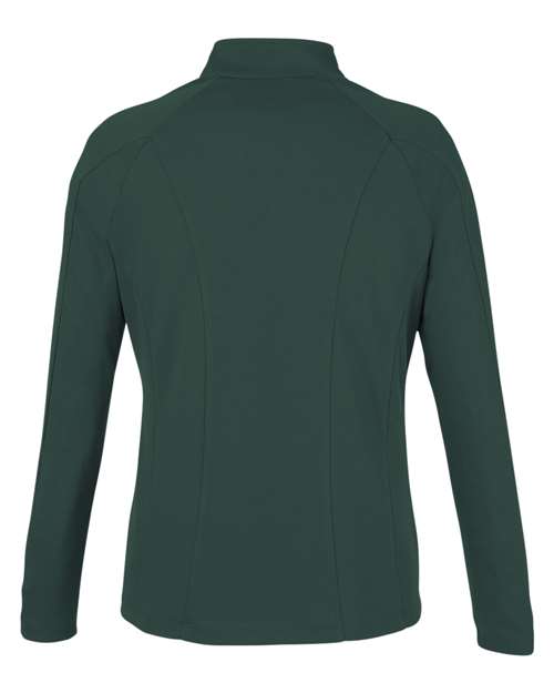 CORE365 Women's Origin Performance Pique Quarter-Zip Pullover CE418W