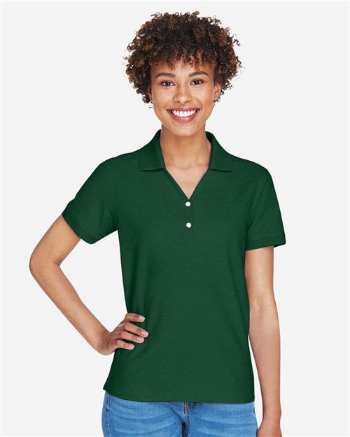 Devon & Jones Women's Pima Piqué Polo D100W
