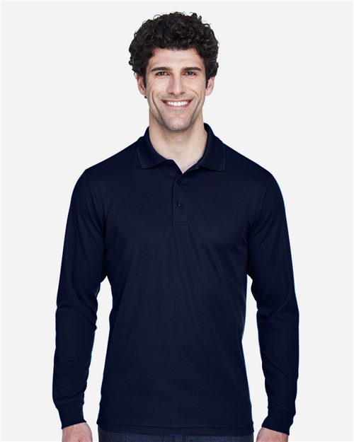 CORE365 Men's Tall Pinnacle Performance Long Sleeve Piqué Polo 88192T