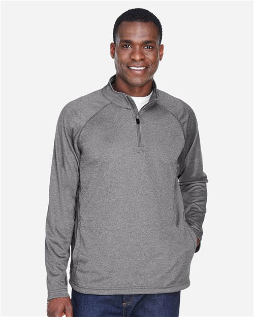 Devon & Jones Men's Stretch Tech-Shell® Compass Quarter-Zip Pullover DG440