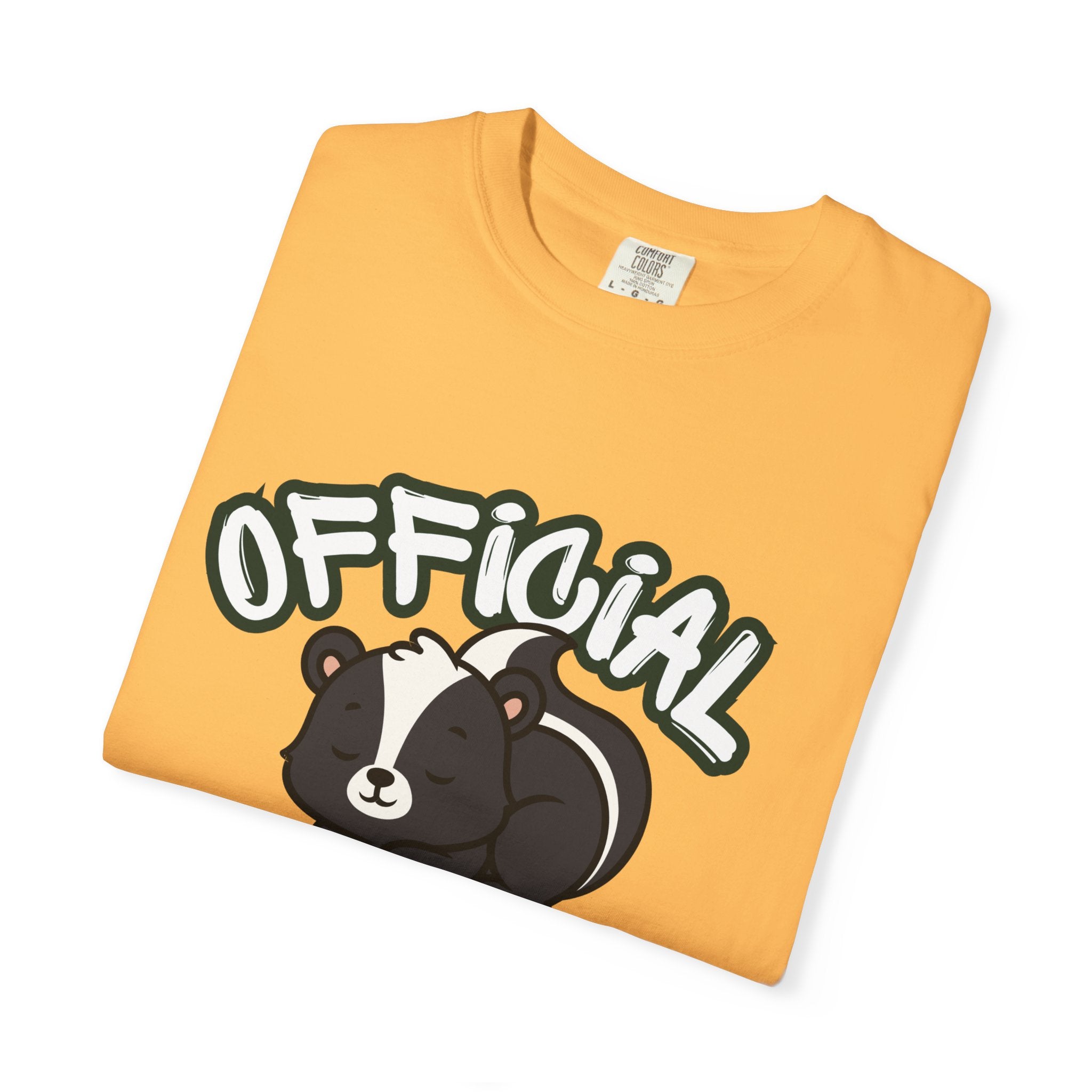 Official Nap Taker T-Shirt | Cute Sleeping Skunk Shirt | Funny Nap Lover Gift