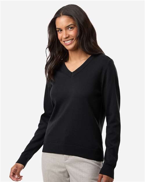 Devon & Jones Women's New Classics V-Neck Sweater DG445W