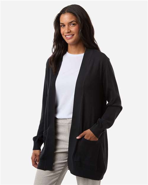 Devon & Jones Women's New Classics Open Cardigan Sweater DG447W