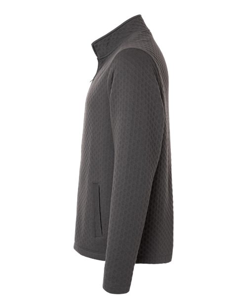 Devon & Jones Men's Berkley Textured Full-Zip Jacket DG740