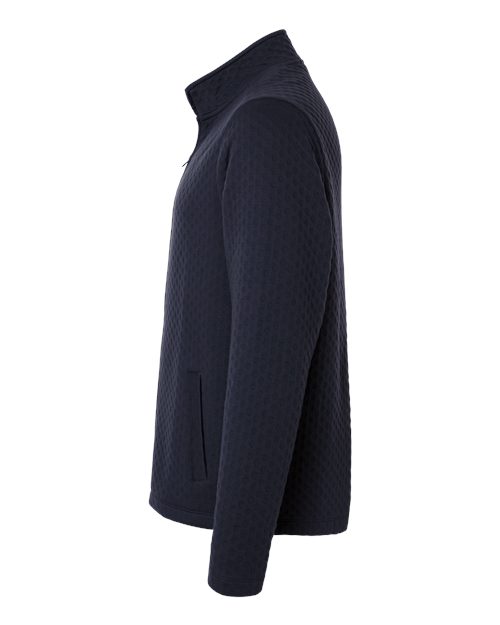 Devon & Jones Men's Berkley Textured Full-Zip Jacket DG740