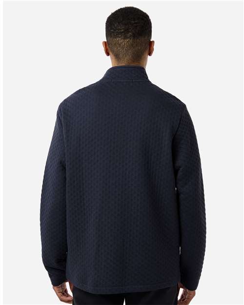 Devon & Jones Men's Berkley Textured Full-Zip Jacket DG740