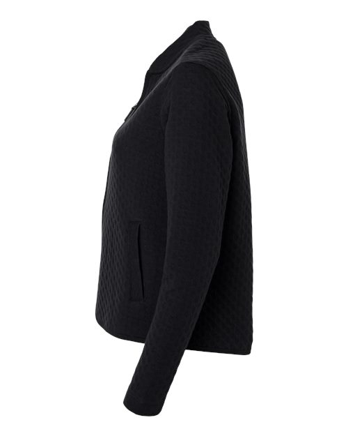 Devon & Jones Women's Berkeley Textured Full-Zip Jacket DG740W