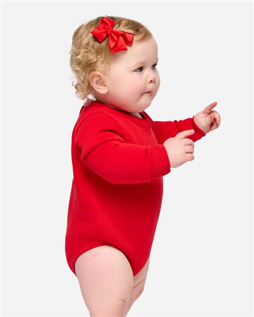 Rabbit Skins Infant Fleece Bodysuit 3421