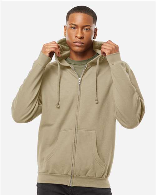 Tultex Unisex Full-Zip Hooded Sweatshirt 331